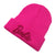 Women's Elegant Basic Letter Eaveless Wool Cap