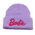 Women's Elegant Basic Letter Eaveless Wool Cap