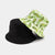 Women's Elegant Basic Printing Printing Flat Eaves Bucket Hat