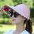 Women's Elegant Basic Simple Style Flower Big Eaves Sun Hat