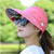 Women's Elegant Basic Simple Style Flower Big Eaves Sun Hat