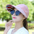 Women's Elegant Basic Simple Style Flower Big Eaves Sun Hat