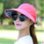 Women's Elegant Basic Simple Style Flower Big Eaves Sun Hat