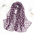 Women's Elegant Basic Simple Style Polka Dots Georgette Printing Silk Scarf