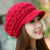 Women's Elegant Basic Simple Style Solid Color Curved Eaves Wool Cap Beret Hat