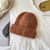 Women's Elegant Basic Simple Style Solid Color Eaveless Wool Cap