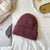 Women's Elegant Basic Simple Style Solid Color Eaveless Wool Cap