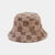 Women's Elegant Basic Solid Color Big Eaves Bucket Hat