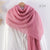 Women's Elegant Basic Solid Color Cotton And Linen Scarf