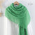 Women's Elegant Basic Solid Color Cotton And Linen Scarf