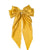 Women's Elegant Bow Knot Cloth Tassel Pleated Hair Clip