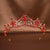 Women's Elegant Bridal Streetwear Geometric Crown Alloy Plating Inlay Rhinestones Hair Band Crown