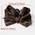 Women's Elegant Classic Style Commute Bow Knot Fabric Hair Claws