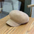 Women's Elegant Classic Style Solid Color Curved Eaves Beret Hat