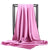 Women's Elegant Classic Style Solid Color Satin Silk Scarf