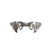 Women's Elegant Classic Style Streetwear Butterfly Bow Knot Twist Metal Hair Clip