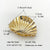 Women's Elegant Classic Style Streetwear Shell Alloy Hair Claws