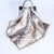 Women's Elegant Classical Lady Printing Satin Silk Scarf