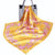 Women's Elegant Classical Lady Printing Satin Silk Scarf