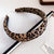 Women's Elegant Classical Sweet Leopard Cloth Patchwork Hair Clip Hair Band