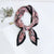 Women's Elegant Color Block Polyester Frill Silk Scarves