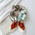 Women's Elegant Color Block Polyester Printing Scarves & Gloves