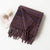 Women's Elegant Color Block Polyester Scarf