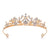 Women's Elegant Crown Alloy Inlay Rhinestones Crown