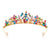 Women's Elegant Crown Alloy Inlay Rhinestones Crown