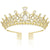 Women's Elegant Crown Alloy Inlay Rhinestones Crown