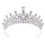 Women's Elegant Crown Alloy Inlay Rhinestones Crown