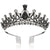 Women's Elegant Crown Alloy Inlay Rhinestones Crown