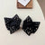 Women's Elegant Fashion Bow Knot Cloth Headwear Artificial Rhinestones Hair Clip