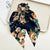 Women's Elegant Flower Cloth Hair Tie