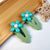 Women's Elegant Flower Resin Stoving Varnish Hair Clip