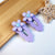 Women's Elegant Flower Resin Stoving Varnish Hair Clip