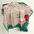 Women's Elegant Flower Satin Printing Silk Scarf