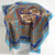 Women's Elegant Flower Satin Printing Silk Scarf