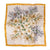 Women's Elegant Flower Satin Printing Silk Scarves