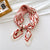 Women's Elegant Geometric Polyester Printing Silk Scarves