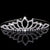 Women's Elegant Glam Bridal Crown Metal Plating Inlay Artificial Pearls Rhinestones Crown