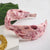 Women's Elegant Glam Color Block Plastic Fabric Braid Hair Band