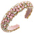 Women's Elegant Glam Geometric Alloy Cloth Inlay Rhinestones Glass Hair Band