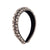 Women's Elegant Glam Luxurious Geometric Cloth Inlay Rhinestones Hair Band