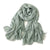 Women's Elegant Gradient Color Cotton Scarves & Gloves