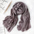 Women's Elegant Gradient Color Cotton Scarves & Gloves