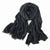 Women's Elegant Gradient Color Cotton Scarves & Gloves