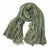 Women's Elegant Gradient Color Cotton Scarves & Gloves