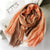 Women's Elegant Gradient Color Cotton Scarves & Gloves