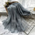 Women's Elegant Gradient Color Cotton Scarves & Gloves